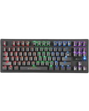 Механична клавиатура Xtrike ME - GK-979 EN, Blue, Rainbow, черна -1