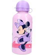 Алуминиева бутилка Vadobag Let's Eat - Minnie Mouse, 500 ml -1