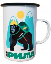 Метално канче Таралеж Art & Design - Go Рила, 450 ml -1