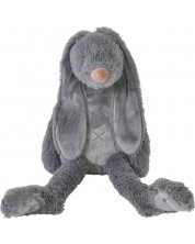 Мека играчка Happy Horse - Зайчето Richie, сиво, 58 cm -1