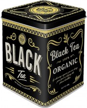 Метална кутия за чай Nostalgic Art - Black Tea -1