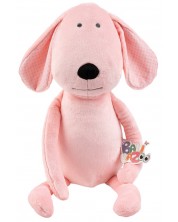 Мека играчка за гушкане Bali Bazoo - Dog, 58 cm, розова -1