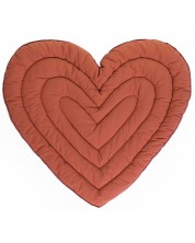 Меко килимче за игра ChildHome - Heart, 120 cm -1