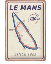 Метална табелка Nostalgic Art Le Mans - Circuit