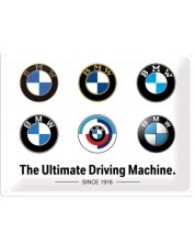 Метална табелка Nostalgic Art BMW - Еволюция