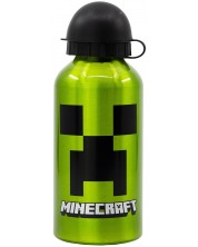 Метална бутилка Minecraft - 400 ml