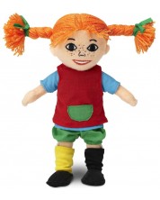 Мека кукла Pippi - Пипи Дългото Чорапче, 20 cm -1