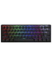 Механична клавиатура Ducky - One 3 Mini, Silent Red, RGB, черна