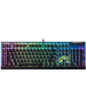 Механична клавиатура Razer - BlackWidow V4 X Fortnite Ed., Yellow Switch, синя/черна -1