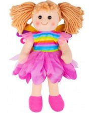 Мека кукла Bigjigs - Клоуи, 30 cm -1