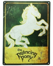 Метален постер ABYstyle Movies: The Lord of the Rings - Prancing Pony -1