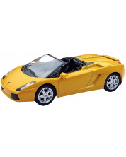 Метален автомобил Newray - Lamborghini Gallardo Spyder, 1:43, жълт -1