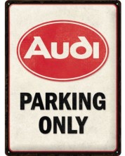 Метална табелка Nostalgic Art - Audi Parking Only -1