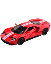 Метален автомобил Metal Speed Zone - Ford GT 2017, 1:43, асортимент