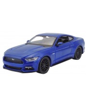 Метална кола Maisto Special Edition - New Ford Mustang, синя, 1:24