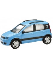 Метална количка Newray - Fiat Panda 4X4, синя, 1:43 -1