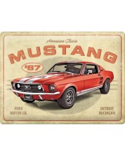 Метална табелка Nostalgic Art Ford - Mustang GT 1967
