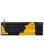 Механична клавиатура Razer - Huntsman V2 PUBG Ed., Red, RGB, черна/жълта
