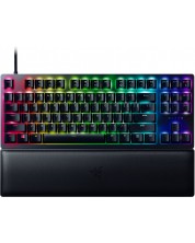 Механична клавиатура Razer - Huntsman V2 TKL, Red, RGB, черна