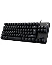 Механична клавиатура Logitech - G413 TKL SE, tactile, LED, черна -1