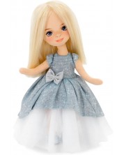 Мека кукла Orange Toys Sweet Sisters - Мия в светлосиня рокля, 32 cm -1