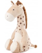 Мека бебешка играчка Tedsy - Жираф, жълт, 35 cm