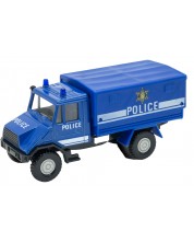 Метална играчка Welly Urban Spirit - Полицейски камион, 1:34 -1
