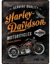 Метална табелка Nostalgic Art Harley Davidson - Timeless -1
