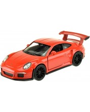 Toi Toys Welly Метална кола Porsche GT 3,Червена -1
