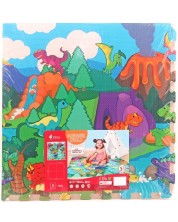 Мек пъзел Sun Ta Toys - Светът на динозаврите 4+8 части -1
