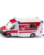 Метална играчка Siku - Линейка Mercedes-Benz Sprinter Miesen