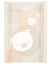 Мека подложка за повиване KikkaBoo - My Teddy, 70 x 50 cm -1