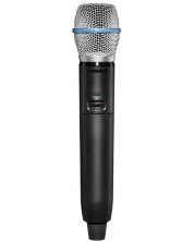 Микрофон Shure - GLXD2+/B87A, безжичен, черен