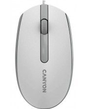 Мишка Canyon - CNE-CMS10WG, оптична, White grey