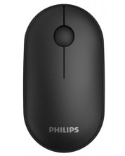 Мишка Philips - М354, оптична, безжична, черна -1