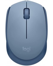 Мишка Logitech - M171, оптична, безжична, Bluegrey -1