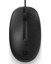 Мишка HP - 125, оптична, черна -1