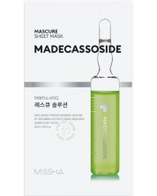 Missha Mascure Лист маска за лице Rescue Solution Madecasoside, 28 ml -1