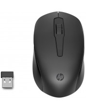 Мишка HP - 150, оптична, безжична, черна -1
