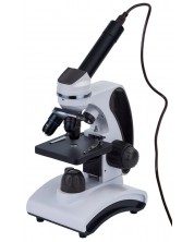 Микроскоп Discovery - Pico Polar, дигитален, с книга, черен -1