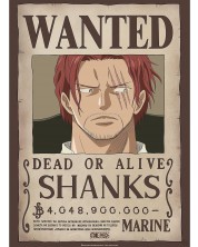 Мини плакат GB eye Animation: One Piece - Wanted Shanks