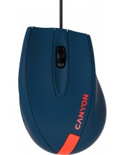Мишка Canyon - CNE-CMS11BR, оптична, синя/червена -1
