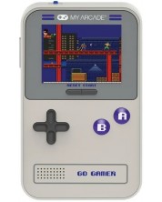 Мини конзола My Arcade - Gamer V Classic 300in1, сива/лилава