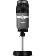 Микрофон AverMedia - Live Streamer AM310, сив/черен