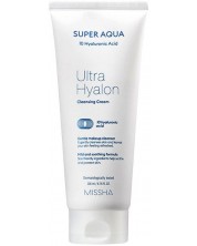 Missha Super Aqua Почистващ крем Ultra Hyalron, 200 ml
