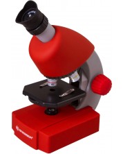 Микроскоп Bresser - Junior, 40-640x, червен