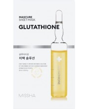 Missha Mascure Лист маска за лице Whitening Solution Glutathione, 28 ml -1
