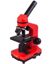 Микроскоп Levenhuk - Rainbow 2L, червен -1