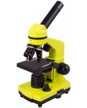 Микроскоп Levenhuk - Rainbow 2L, жълт -1