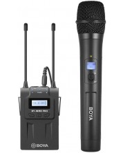 Микрофонна система Boya - BY-WM8 PRO-K3, безжична, черна